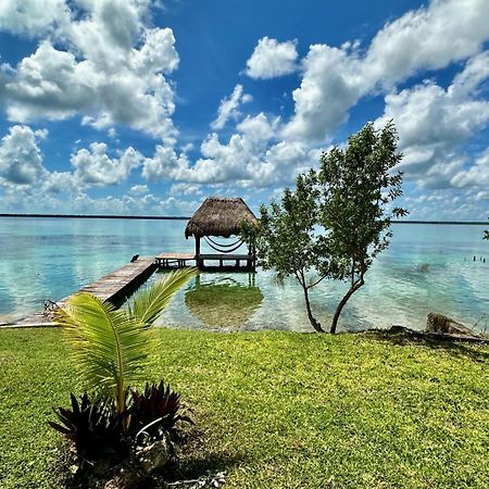 Ferienwohnung Luigi'S Glamping Bacalar Exterior foto