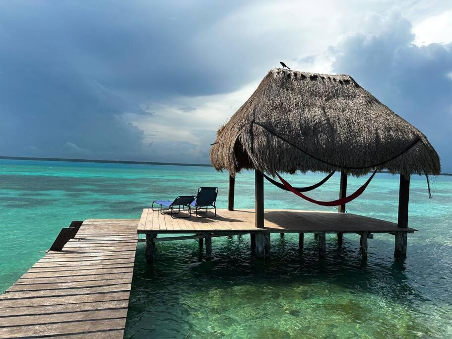 Ferienwohnung Luigi'S Glamping Bacalar Exterior foto