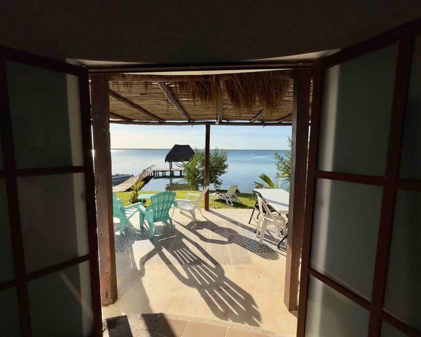 Ferienwohnung Luigi'S Glamping Bacalar Exterior foto