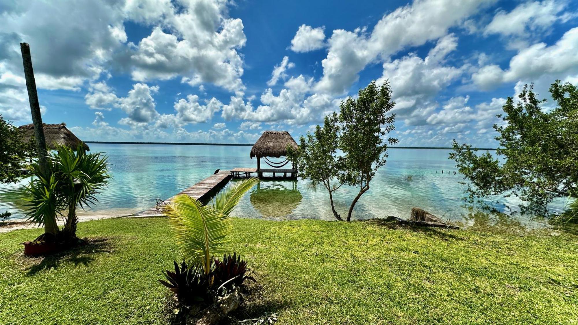Ferienwohnung Luigi'S Glamping Bacalar Exterior foto
