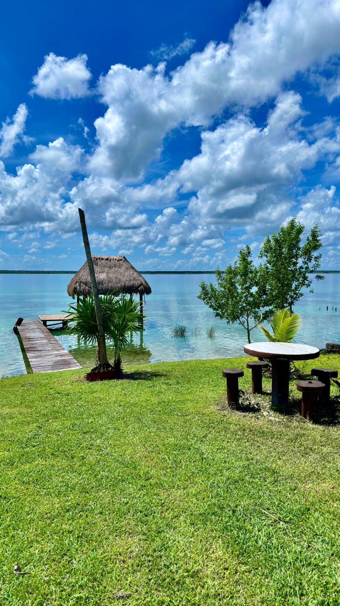 Ferienwohnung Luigi'S Glamping Bacalar Exterior foto